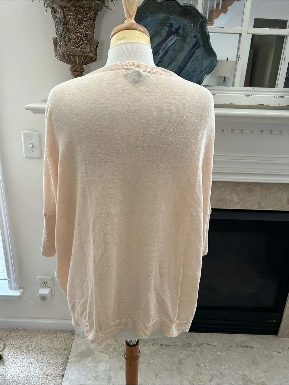 J. Crew Lightweight Scoop Neck Dolman Sleeve Sweater